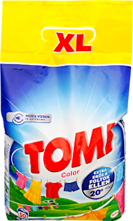 Mosópor színes ruhákhoz 50 mosás Tomi