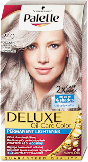 Farba na vlasy Oil-Care Color - 10-55 chladný popolavý blond  Palette DELUXE