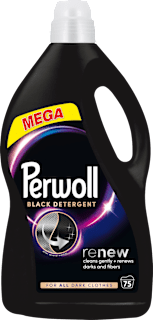 Гел за пране Renew Black, 75 пранета Perwoll