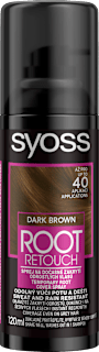 Spray pentru vopsirea temporară a rădăcinilor dark brown 120 syoss