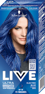 Farba na vlasy - 095 Electric Blue Schwarzkopf LIVE
