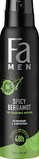 Deospray Spicy Bergamot Fa Men