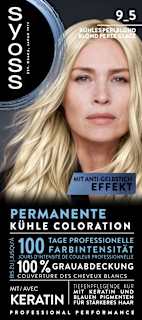 Haarfarbe 9_5 Kühles Perlblond Syoss