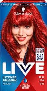 Farba do włosów Intense Colour 035 Real Red Schwarzkopf LIVE