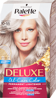 Vopsea permanentă 240/10-55 Blond Rece Prăfuit Palette DELUXE