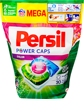 Mosógél kapszula Power Caps Color Persil