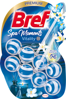 Tuhý WC blok Spa Moments Vitality Bref