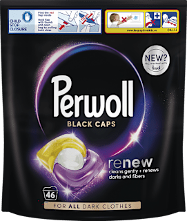 prací kapsle Black Perwoll