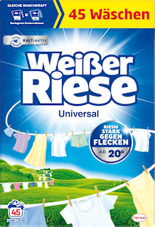 Universalwaschmittel Pulver Weißer Riese