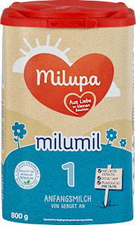 Anfangsmilch 1 Milumil von Geburt an Milupa