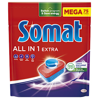 ALL IN 1 EXTRA Kapsule za mašinsko pranje posuđa Somat