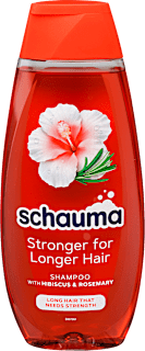 Sampon hibiszkusszal és rozmaringgal, hosszú hajra schauma
