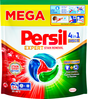 Pracie kapsuly Discs 4v1 Deep Clean Expert Stain Removal  Persil