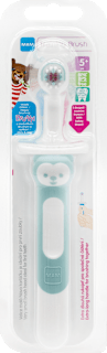 dětský zubní kartáček Training Brush, 5+, tyrkysový mam