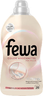 Colorwaschmittel flüssig für helle Wäsche Fewa
