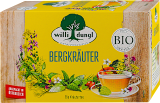 Planinsko bilje organski čaj (20 kesica x 1,8g) willi dungl