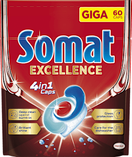 Капсули за съдомиялна машина 4в1 Somat