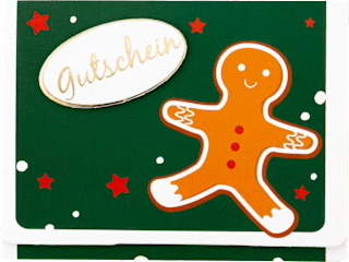 Gutscheinverpackung mit Lebkuchen KUWOPA