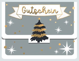 Gutscheinverpackung mit Tannenbaum KUWOPA