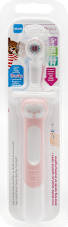 dětský zubní kartáček Training Brush, 5+, růžový mam