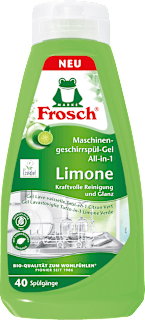 Gel za strojno pranje posuđa – limeta Frosch