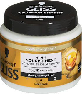 4-IN-1 NOURISHMENT puter maska za kosu Schwarzkopf GLISS