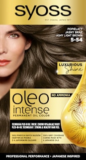 Farba do włosów 5-54 ashy light brown Syoss Oleo Intense