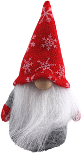 Božićna dekoracija – Gnom s crvenom kapicom KUWOPA