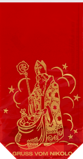 Nikolosack aus Cellophan KUWOPA