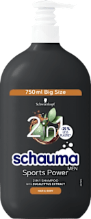 2u1 Men šampon za kosu i tijelo Sports Power schauma