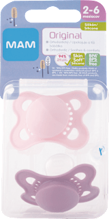 Silikónový cumlík Original - dievča 2-6 m mam