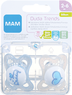 Ortodontska duda Trends, 2-6m+ mam