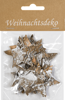 Weihnachtsdeko Birkensterne KUWOPA