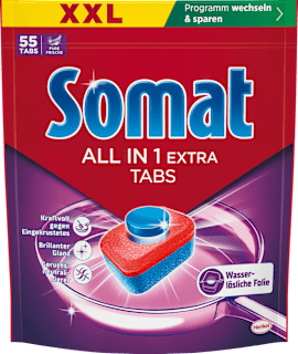 Geschirrspül-Tabs All in 1 Extra XXL Somat
