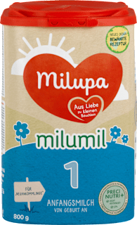 Anfangsmilch 1 Milumil von Geburt an Milupa