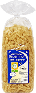Nudeln Mühlviertler Bauernhof Bio-Spiralen Bad Zeller Eierhof