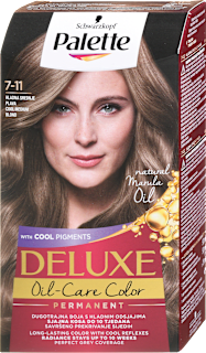 Barva za lase 7-11 Hladna Srednje Blond Palette DELUXE
