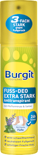 Fußdeo Spray Antitranspirant Burgit