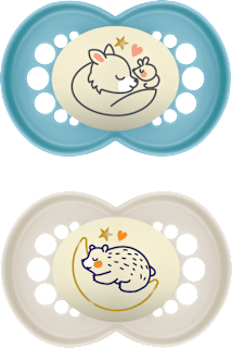 Succhietto Original Night 6-16 mesi assort. mam