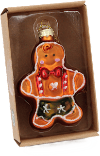 Ukras za božićnu jelku – paprenjak KUWOPA