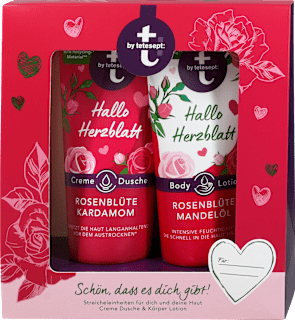Geschenkset Schön, dass es dich gibt! t by tetesept