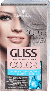 Krem koloryzujący 10-55 POPIELATY BLOND Schwarzkopf Gliss Color