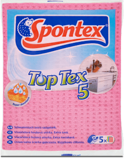 Viacúčelové hubkové utierky Top Tex Spontex
