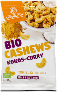 Cashews Bio Kokos-Curry Landgarten