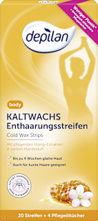 Kaltwachsstreifen depilan