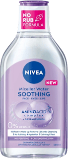 Soothing micelarna voda za lice, oči i usne - osjetljiva koža NIVEA