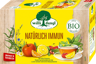 Früchte- & Kräutertee Bio Natürlich Immun willi dungl