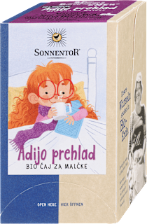 Bio čaj za malčke Adijo Prehlad Sonnentor
