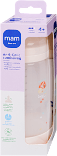 Anti Colic cumisüveg 320 ml, 4 hónapos kortól, többféle mam