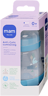 Anti Colic cumisüveg 160 ml, újszülött kortól kisfiúknak mam